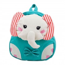 Blue Elephant Toddler Backpack Infant Lovely Knapsack Cute Baby Bag 1-4Y