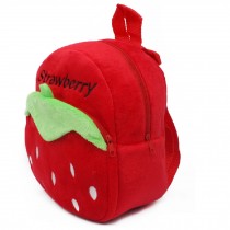 Lovely Strawberry Baby Mini Backpack Infant Lunch Bag Toddler Shoulder RED 1-4Y