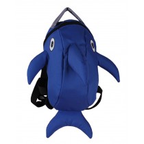 Lovely Dolphin Knapsack Kindergarten School Bag, Blue(23*19 cm)