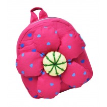 Fashion Infant Knapsack Toddle Backpack Kindergarten School Bag Pink Flower