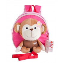 Korean Infant Knapsack Toddle Backpack Prevent From Getting Lose Monkey[A]