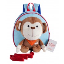 Korean Infant Knapsack Toddle Backpack Prevent From Getting Lose Monkey[B]