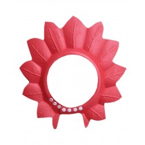 Creative Children's Bath Cap / Shower Hat Can Be Adjusted Red Maple Leaf