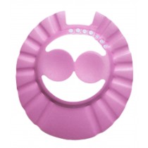 Creative Children's Bath Cap / Shower Hat Can Be Adjusted Pink