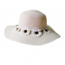 Brimmed Hat Child Children Folding Beach Hat UV Girls Summer Sunscreen Large