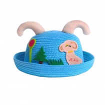 Sun Hat Summer Baby Cap Breathable Hat Round Cap Sunshade Baby Hat