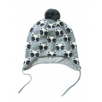 Warm Hat Knitted Hat Plus Velvet Ear Protection Hat Little Fox Pattern