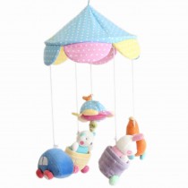 Little Worm Newborn Infant Crib Decor Mobile Baby Take Along Musical Bed Bell
