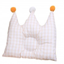 Toddle Pillow Infant Baby Protective Flat Head Anti-roll Head Support [CROWN]