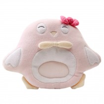[Pink Penguin] Prevent Flat Head Baby/Infant Pillow Anti-Roll Head Support