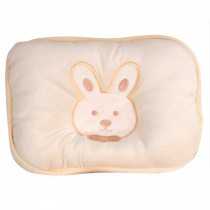 Yellow Newborn Infant Prevent Flat Head Toddle Baby Head Support Pillow Bunny