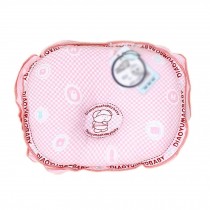 Toddle Protective flat head Baby Anti-roll Infant Head Support Pillow PINK