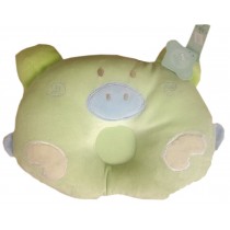 Newborn Infant Prevent From Flat Head Toddle Baby Head Support Pillow Green
