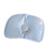 Toddler Summer-use Prevent From Flat Head Baby Head Support Pillow Blue