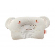 Cute Elephant Pattern Cotton Baby Pillow Shape Prevent Flat Head Pillow