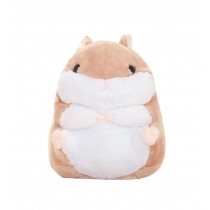 Brown,Great Gifts For Kids Lovely Hand Hold Pillow Plush Toy,Lovely Hamster