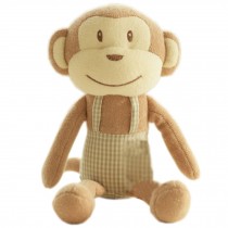 Monkey Cute Baby Stuffed Animals Infant Toys Toddler Plush Toys With Bell