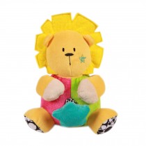 YELLOW Lion Toddler Shaking Plush Toys Cute Baby Stuffed Animals Infant Toys