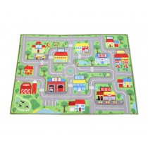 Baby Boys Early Education City Map Floor Mat