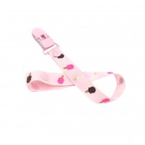 Ice Cream,Set of 2 Lovely Baby Pacifier Leashes Safe&Non-toxic