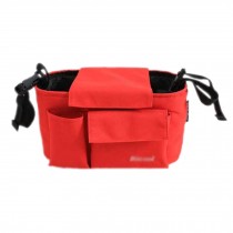Hot Sale Baby Stroller Organizer Pushchair Storage Bag 11.8"x5.9"x6.3"RED