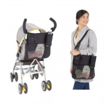 Multi-function Baby Stroller Organizer Pushchair Storage Bag Diaper Bag BLACK