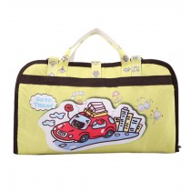 Hot Sale Baby Stroller Organizer Pushchair Storage Bag Cartoon Car Yellow
