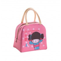 Lovely WaterProof Large Capacity Lunch Bag/Bags For Kids, Pink