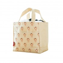 (Khaki)2Pcs WaterProof Large Capacity Lunch Bag/Bags For Children