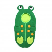 Green Frog Baby Swaddle Infant Sleep Sack Bag Toddler Wearable Blanket Bundler