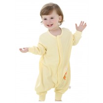Toddler Sleep Sack Baby Blanket Infant Swaddle Wearable Blanket Squirrel Yellow
