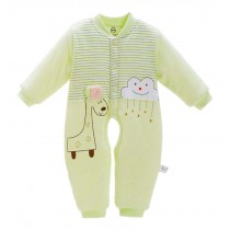 Baby Winter Soft Clothings Comfortable and Warm Winter Suits, 61cm/Green
