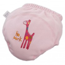 Toddlers Infant Reusable Washable Baby Newborn Flexible Diaper Pants GiraffePINK