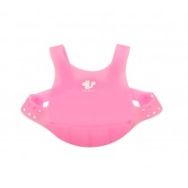 Comfy Waterproof The Adjustable Shoulder-mounted Baby Bib/Pinafore(Pink)