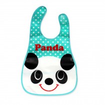 2 Pcs Fashionable Cartoon Panda Showerproof Comfortable Baby Bib