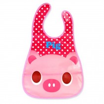 2 Pcs Colorful Pig Pattern Showerproof Comfortable Baby Bib/Pinafore For Baby