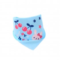 Pure Cotton,3Pcs Baby Neckerchief/Saliva Towel For Baby,Rabbit