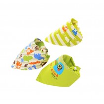 3Pcs Adjustable Soft Baby Neckerchief/Saliva Towel,Baby's Gift