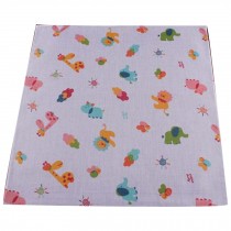 5 Pcs Cartoon Lion Cotton Bibs Infant Handkerchief Baby's Wash Sweat Towel