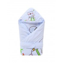Soft And Comfortable Thin Cotton BLUE Baby Swaddle Blanket