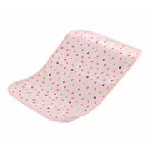 PINK Cute Baby Infant Urine Mat Cover Breathable Crib Mattress Pad