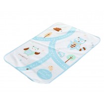 Urine Pad Baby Diaper Pad Mattress Pad Sheet Protector for Baby, BLUE Cats