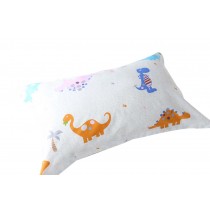 Pure Cotton,2PCs Soft Comfortable Breathable Baby Pillowslip(Dinosaur)