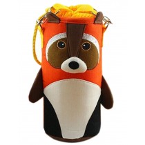 Lovely Baby Bottle Messenger Bag/Keep Warm (22*9*9CM),Orange Raccoon