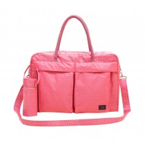 Pink Dot,Faddish WaterProof High Capacity Baby Bottle Tote Bag