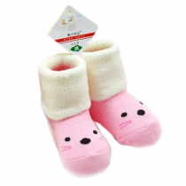 Pink Toddler Anti Slip Skid Shocks Baby Stockings Newborn Infant Shoes