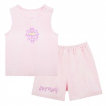 Baby Toddler Underwear Set Infant Vest&Shorts 2 Pieces Printing PINK 3-6M