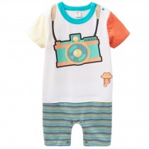 Camera Cool Baby Bodysuit Infant Onesies Toddler One-piece Romper Colorful (90)