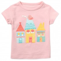 HOUSE Pure Cotton Infant Tee Baby Toddler T-Shirt PINK 90 CM (12-18M)