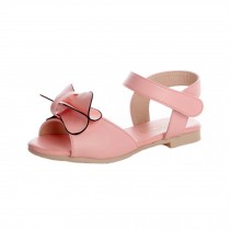 Summer Children's Shoes Fish Mouth Open Toe Sandals Girls Princess Shoes